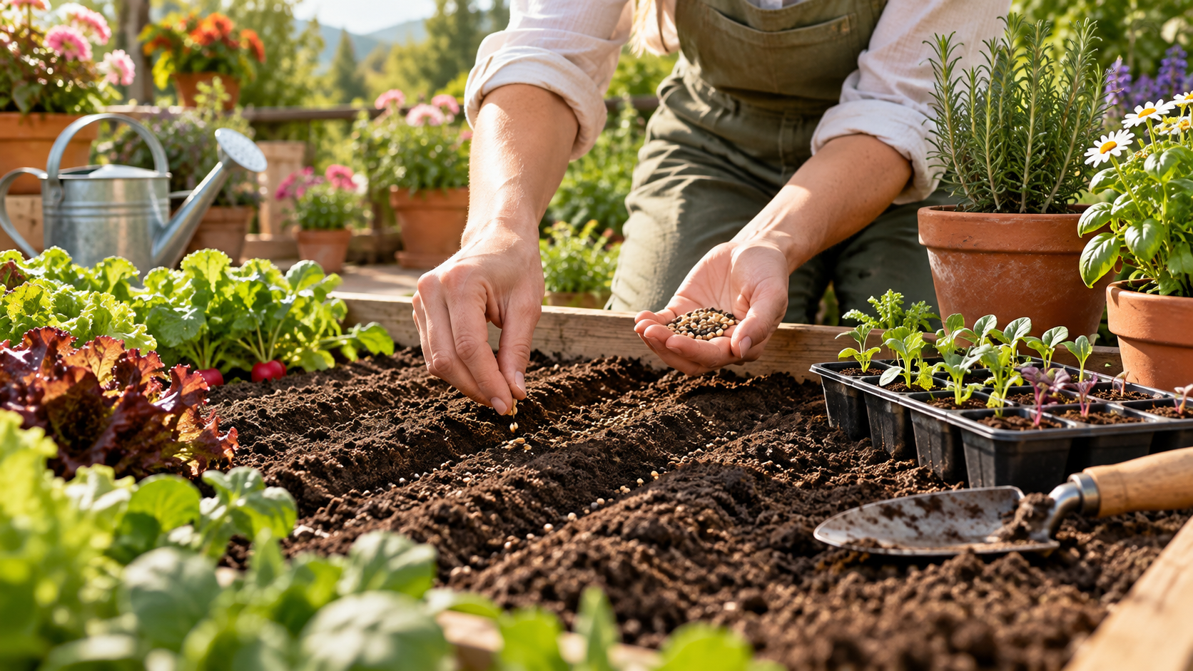 Come fare una semina perfetta: guida completa per orto, balcone e giardino