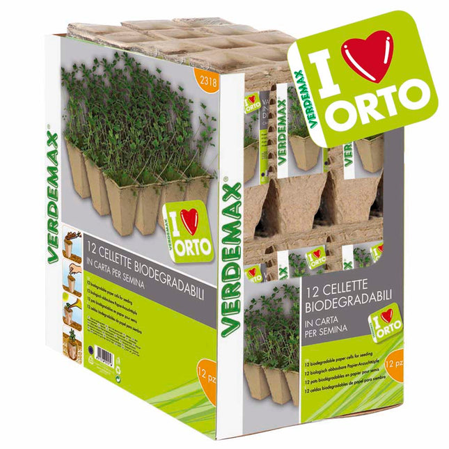 Biodegradable seedbed