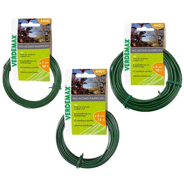 Filo in Acciaio Plastificato per Giardino - EUROGARDEN