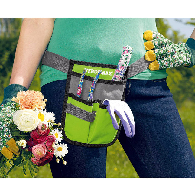 Tool holder with belt