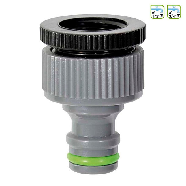 Raccordo Rubinetto 1/2" – 3/4" - EUROGARDEN