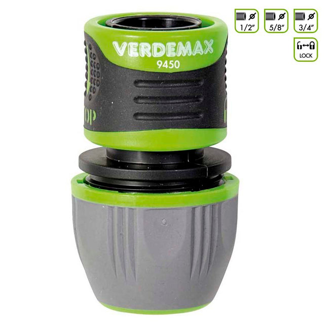 Raccordo Portagomma 1/2" – 5/8" – 3/4" Lock - EUROGARDEN
