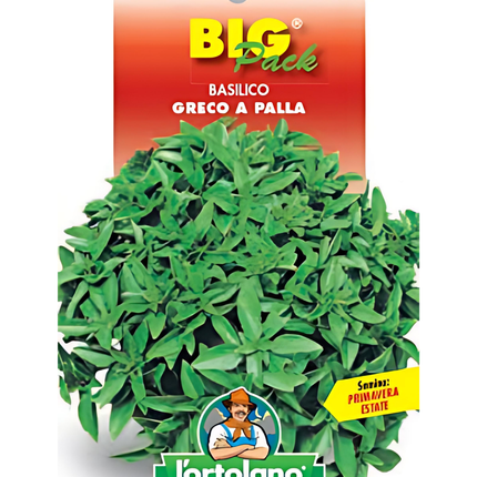 Semi di Basilico Greco a Palla - EUROGARDEN