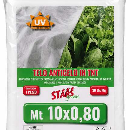 Telo Antigelo TNT Pesante STARS 30 g/m² – Rotolo 10 Metri - EUROGARDEN