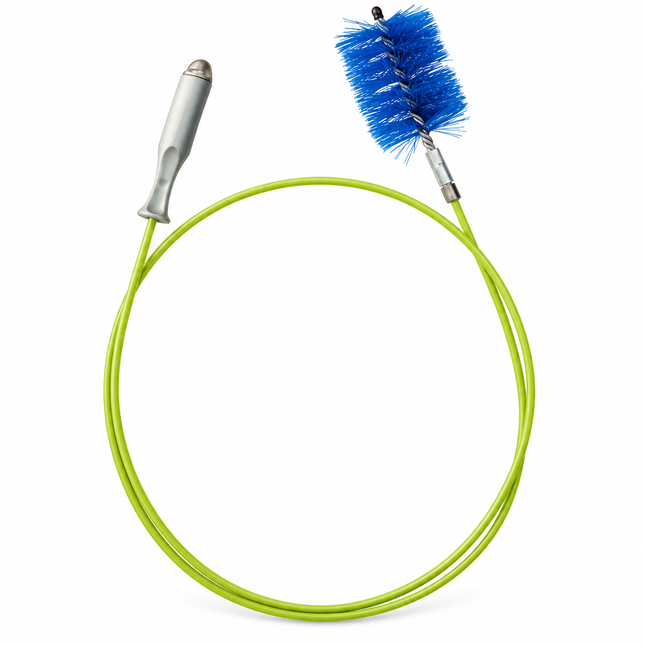 Kit Pulizia Stufa a Pellet Domus – Scovolo Nylon Ø 80 mm, 2 m