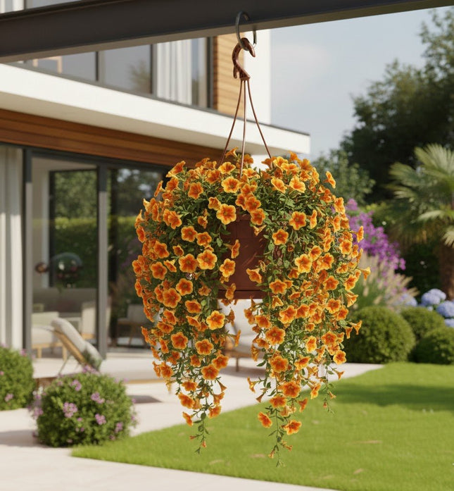Vaso Basket Siena Sospeso Ø 20 cm - EUROGARDEN