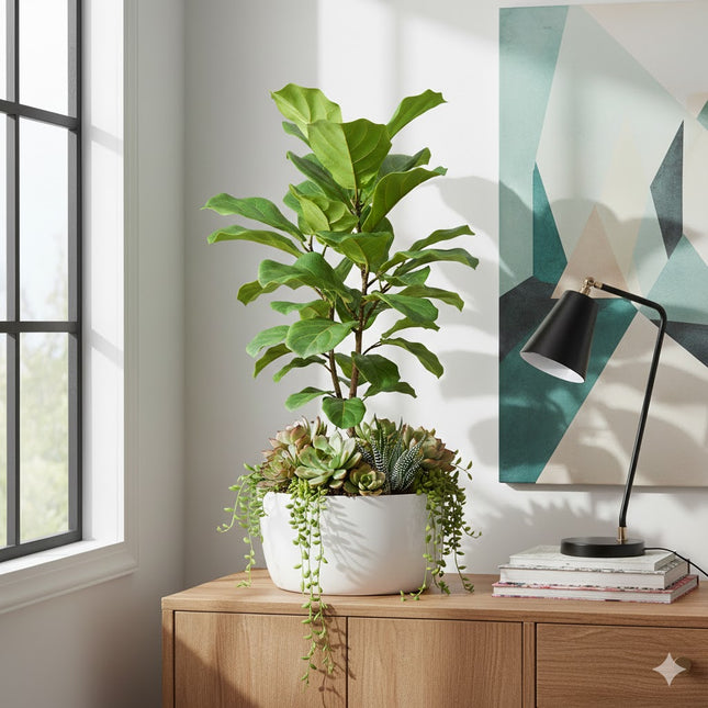 Verve Bowl Plant Pot 30 cm