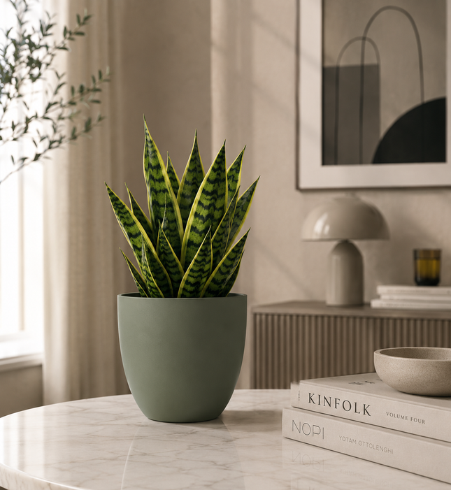 Conca Pure Verde Rosmarino 13 cm
