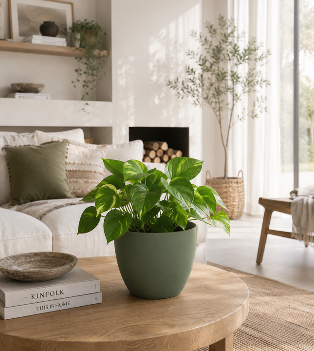 Conca Pure Verde Rosmarino 15 cm