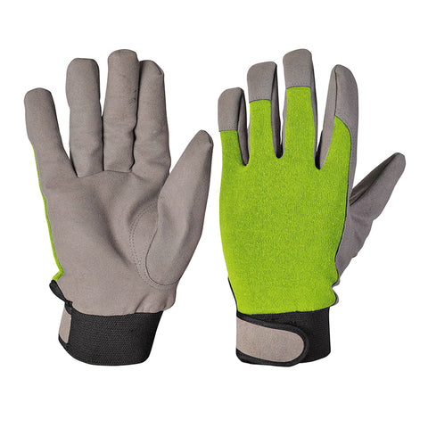 Guanti Da Giardino Cotone Ed Ecopelle