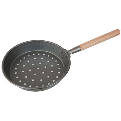 Padella per Caldarroste Luxury Ø 26 cm con Manico in Legno