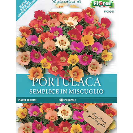 Semi di Portulaca Semplice - EUROGARDEN