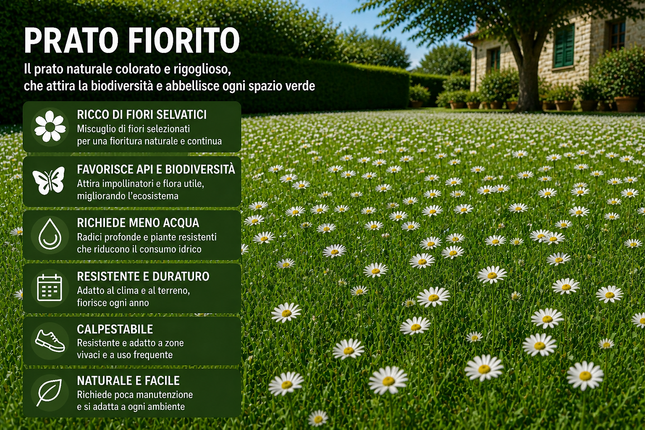 Semi Prato Fiorito 500gr