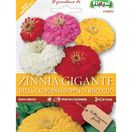 Semi di Zinnia Gigante