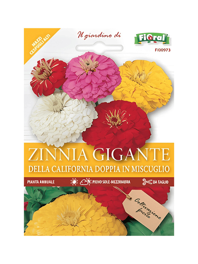 Semi di Zinnia Gigante - EUROGARDEN