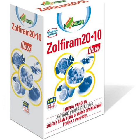 Zolfiram 20-10 Concime Zolfo e Rame 250 gr